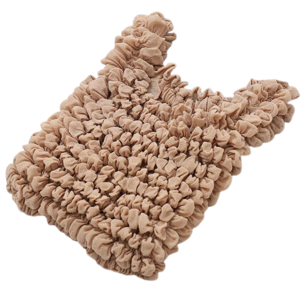 Sac à provisions plissé extensible