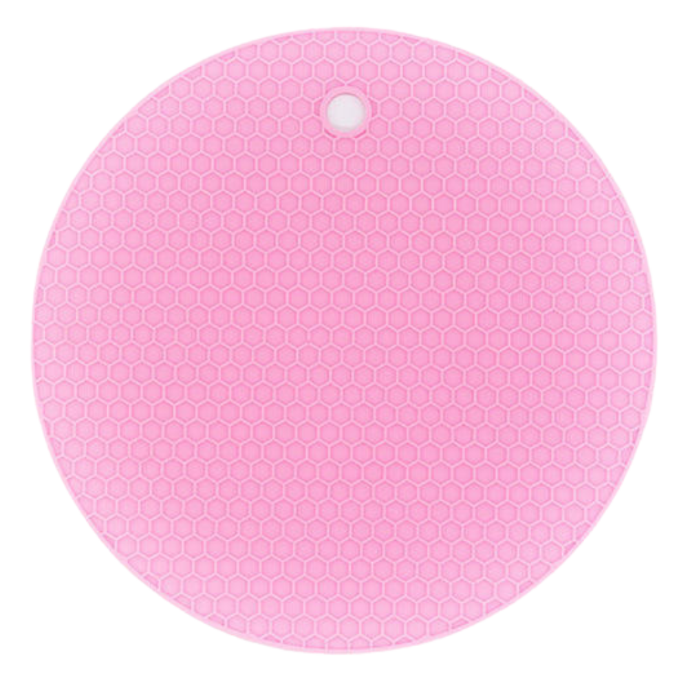 Sous-verre porte-pot en silicone