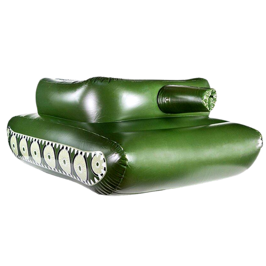 Char d'assaut gonflable pour piscine