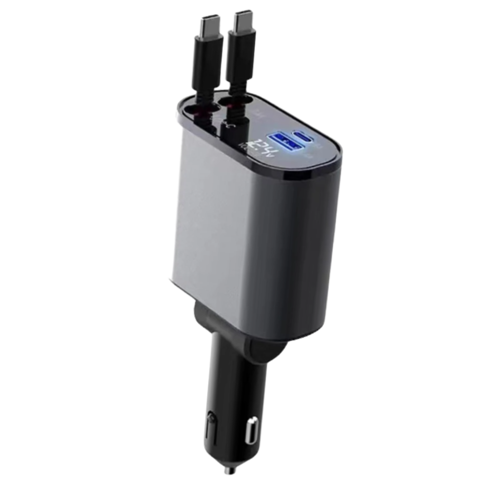 Station de charge télescopique pour voiture