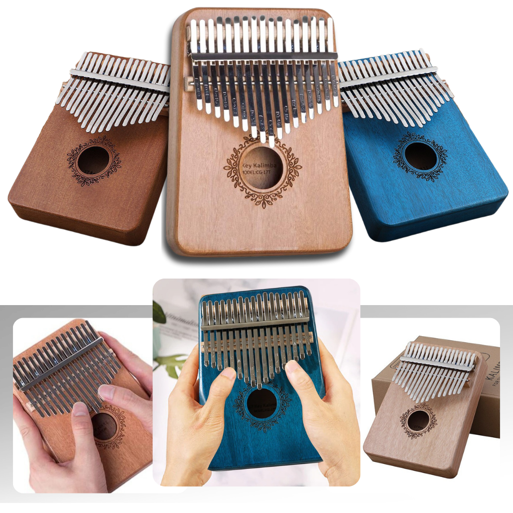 Piano kalimba à pouce de 17 touches