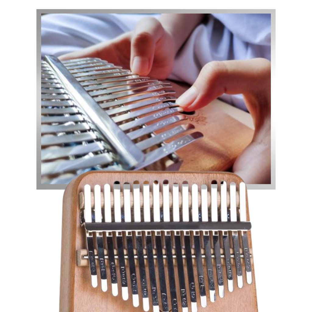 Piano kalimba à pouce de 17 touches