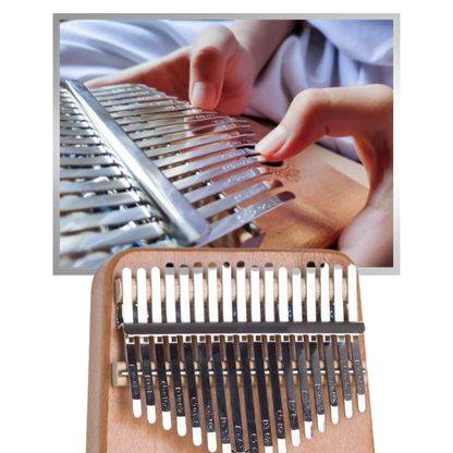 Piano kalimba à pouce de 17 touches
