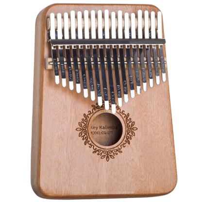 Piano kalimba à pouce de 17 touches