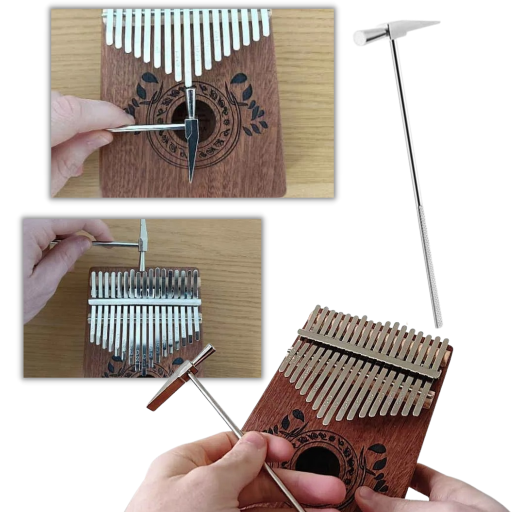 Piano kalimba à pouce de 17 touches