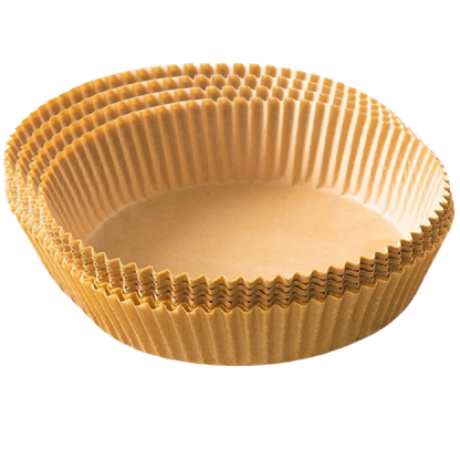 Pack de revêtements en papier jetables pour friteuse