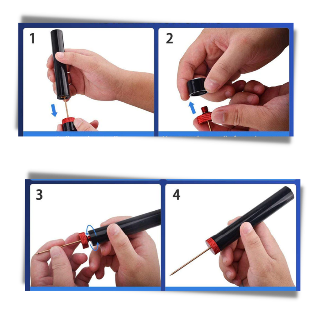 Tire-bouchon à pompe à air