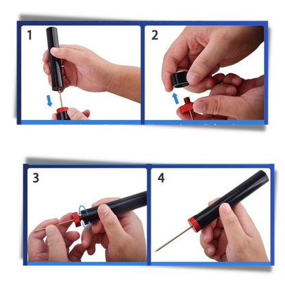 Tire-bouchon à pompe à air