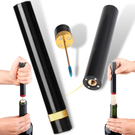 Tire-bouchon à pompe à air