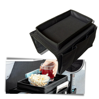 Sac de rangement pour accoudoir de canapé