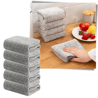 Pack de Chiffons en microfibre de bambou