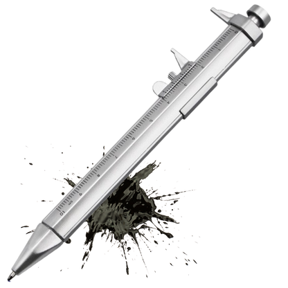 Stylo à bille étrier multifonctionnel Vernier