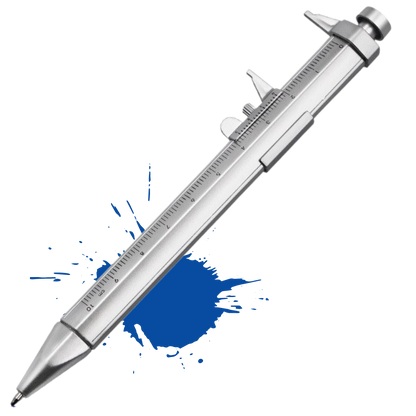 Stylo à bille étrier multifonctionnel Vernier