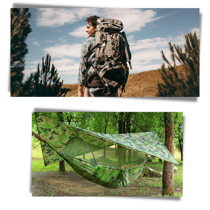 Tente-hamac pour camping