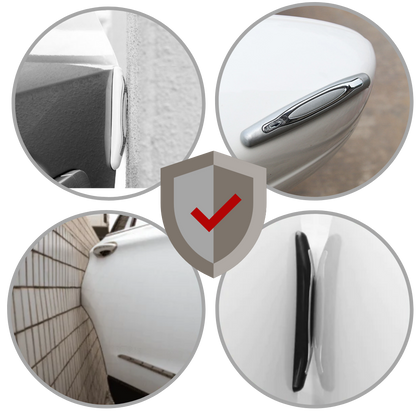 Pack de 4 bandes de protection pour portières de voiture