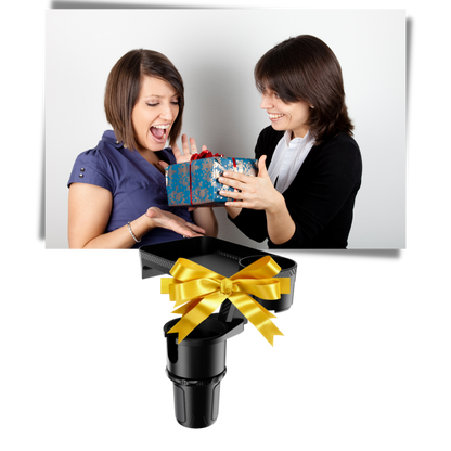 Porte-gobelet avec plateau rotatif pour voiture