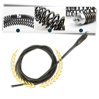 Nettoyeur de canalisations par perceuse électrique