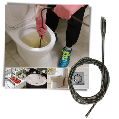 Nettoyeur de canalisations par perceuse électrique