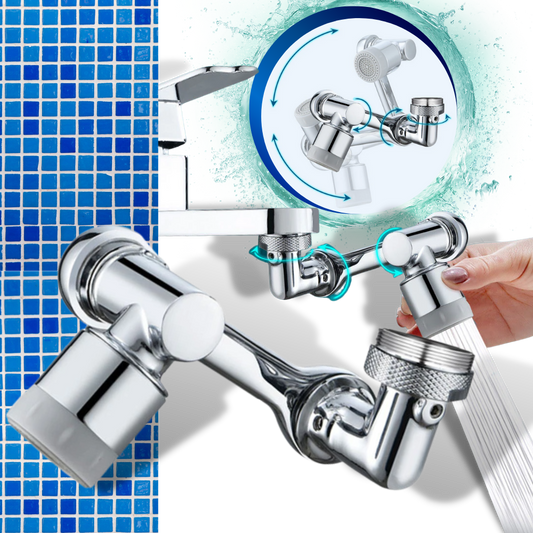 Rallonge rotative anti-éclaboussures pour robinet