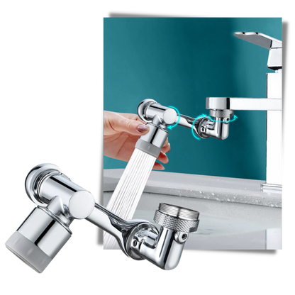 Rallonge rotative anti-éclaboussures pour robinet