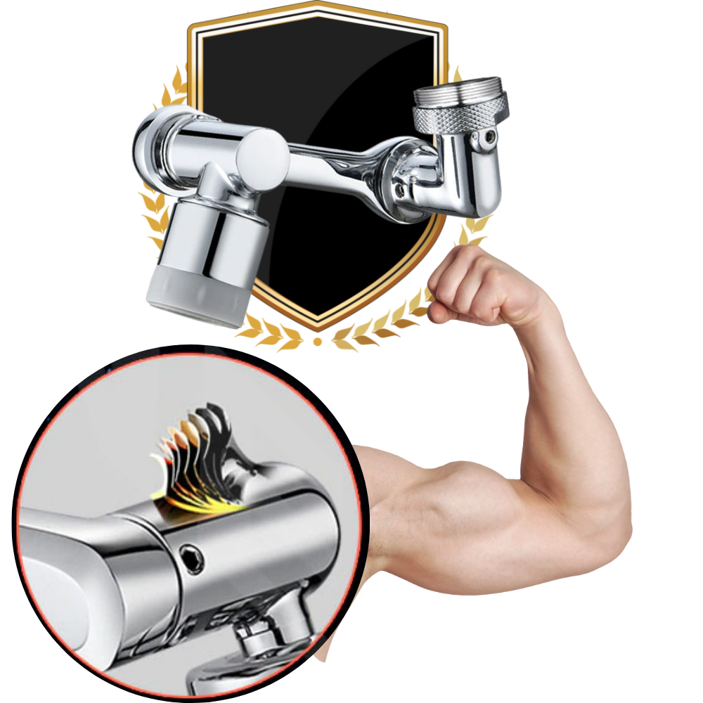 Rallonge rotative anti-éclaboussures pour robinet
