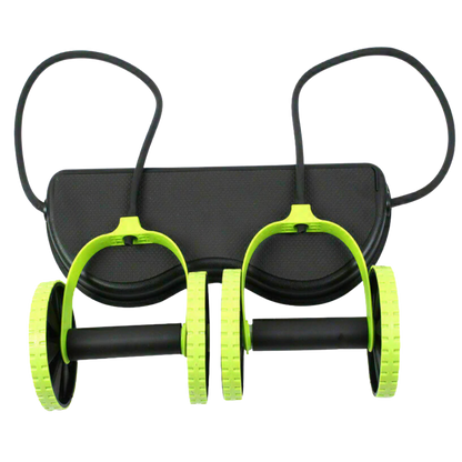 Rouleaux abdominaux avec bandes de résistance