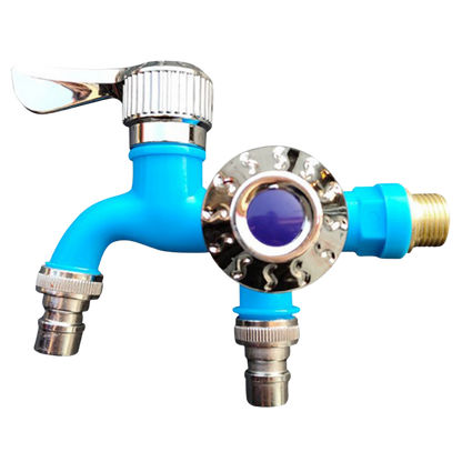 Robinet à double tête