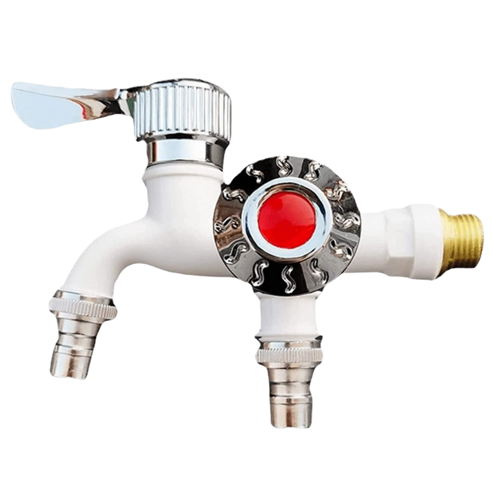 Robinet à double tête