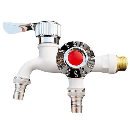 Robinet à double tête