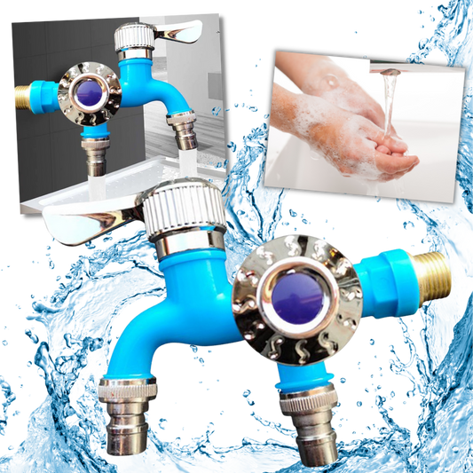 Robinet à double tête