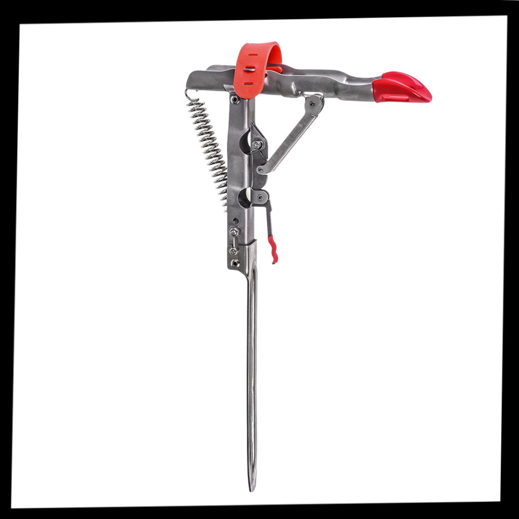 Support de canne à pêche avec ressorts