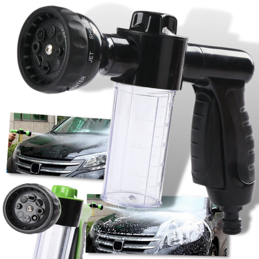 Pistolet de lavage de voiture haute pression avec distributeur de savon