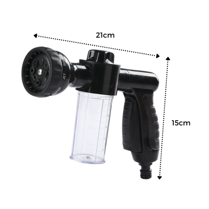 Pistolet de lavage de voiture haute pression avec distributeur de savon