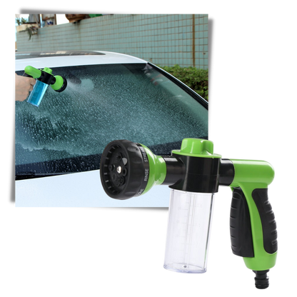 Pistolet de lavage de voiture haute pression avec distributeur de savon