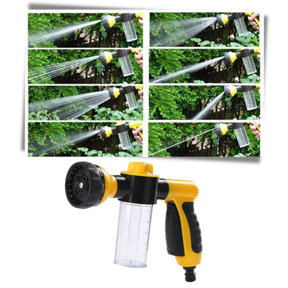 Pistolet de lavage de voiture haute pression avec distributeur de savon