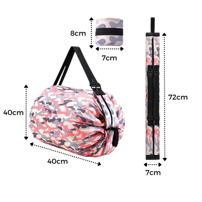 Sac à provisions pliable et étanche