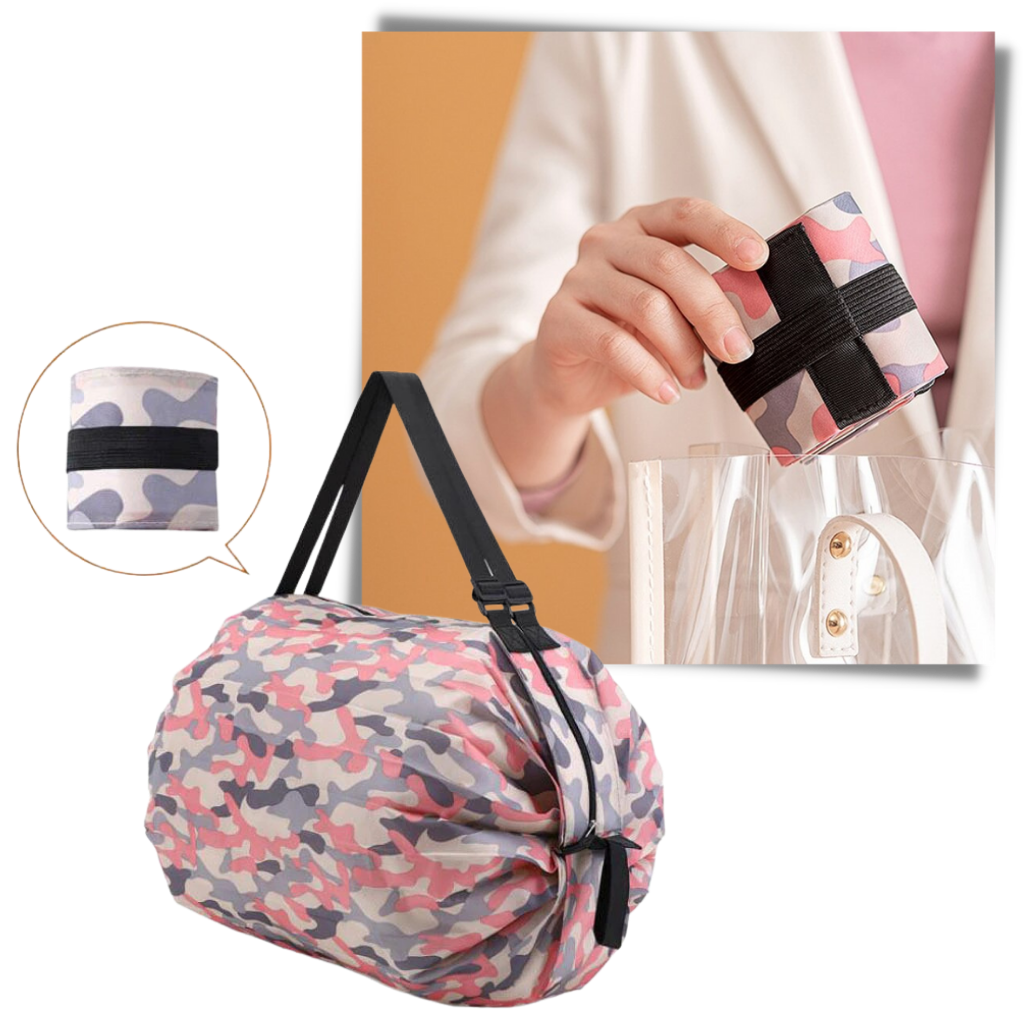 Sac à provisions pliable et étanche