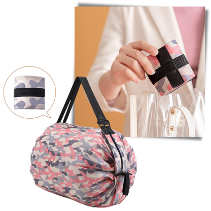 Sac à provisions pliable et étanche