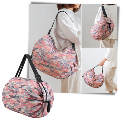 Sac à provisions pliable et étanche