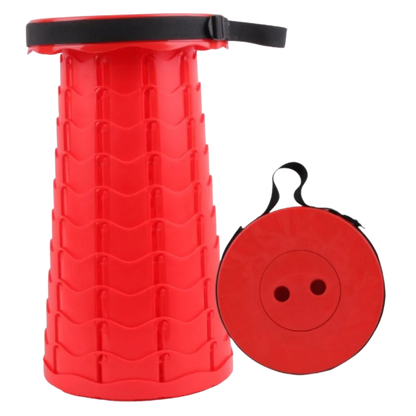 Tabouret rétractable portable