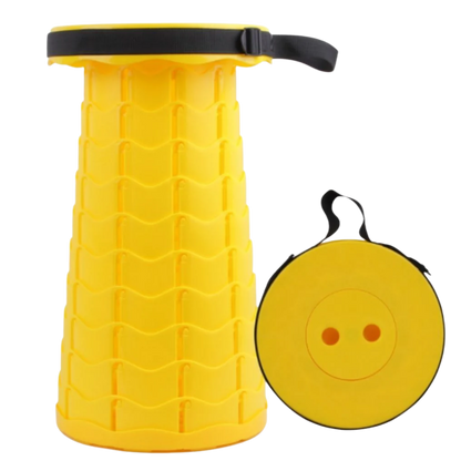 Tabouret rétractable portable