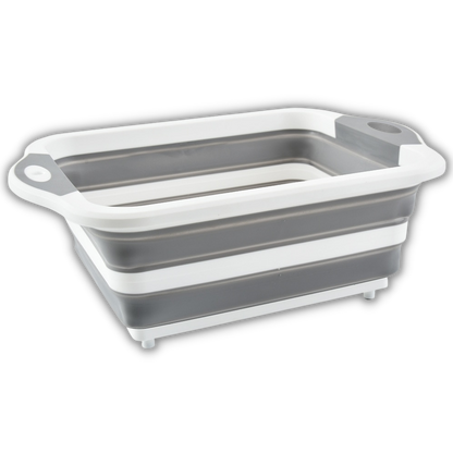 Planche à découper pliable avec panier