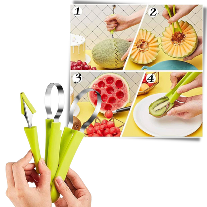 Set d'outils pour découper et trancher les fruits