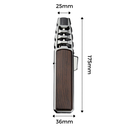 Briquet polyvalent à gaz