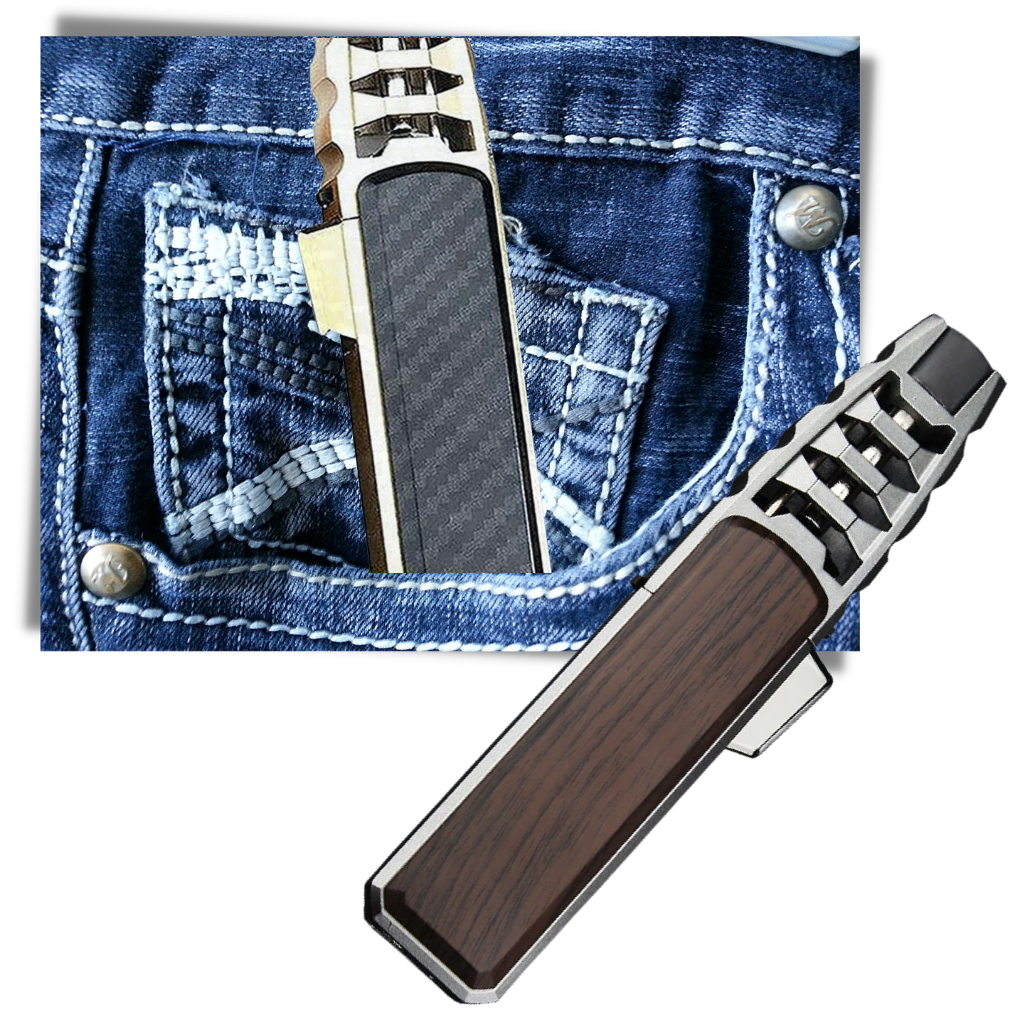 Briquet polyvalent à gaz