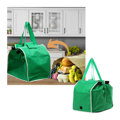 Sac à provisions réutilisable pour chariot