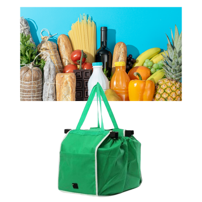 Sac à provisions réutilisable pour chariot