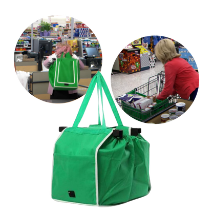 Sac à provisions réutilisable pour chariot