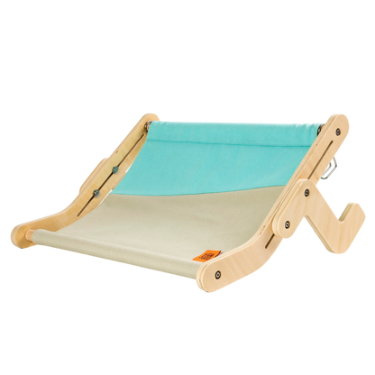 Perchoir de fenêtre en bois pour chat