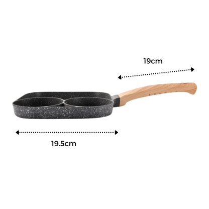 Poêle antiadhésive pour œufs